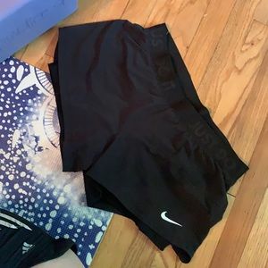 Nike Dri-Fit Size L Black  Running Shorts